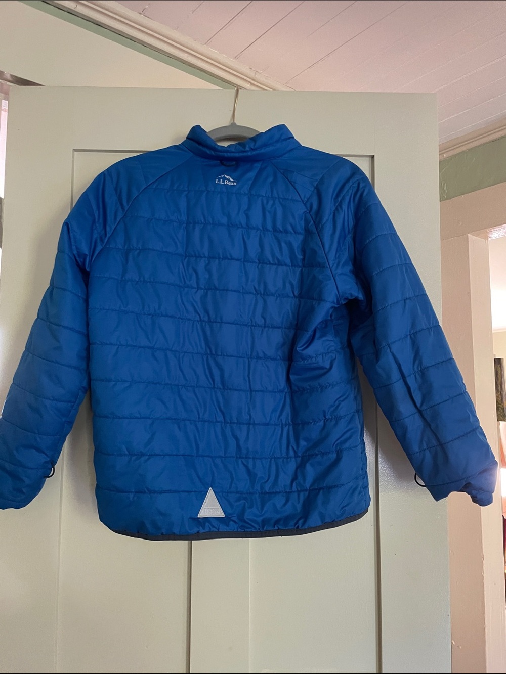 3 in 1!!! L.L. Bean Kids Navy Shell Jacket with Bright Blue Lining. - Picture 7 of 7